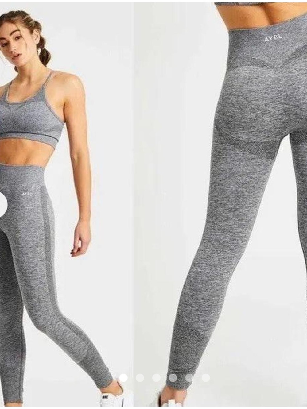 AYBL Women’s  Gray Seamless Leggings